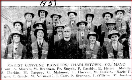 marist convent pioneers charlestown 1957