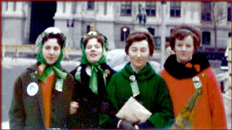 four irish girls from county mayo