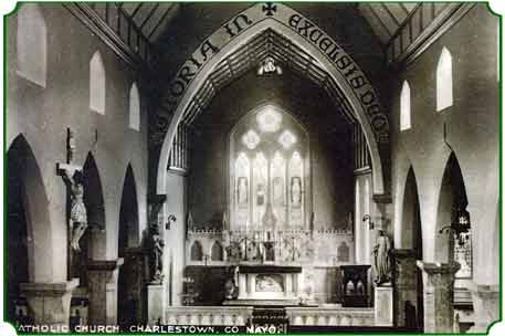 catholic church, charlestown, county mayo, ireland