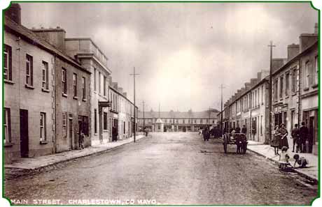 main street, charlestown, county mayo, ireland