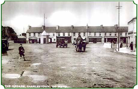 square, charlestown, county mayo, ireland